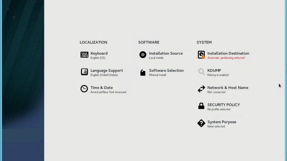 Hướng dẫn cài đặt RHEL 8 Beta dành cho developer