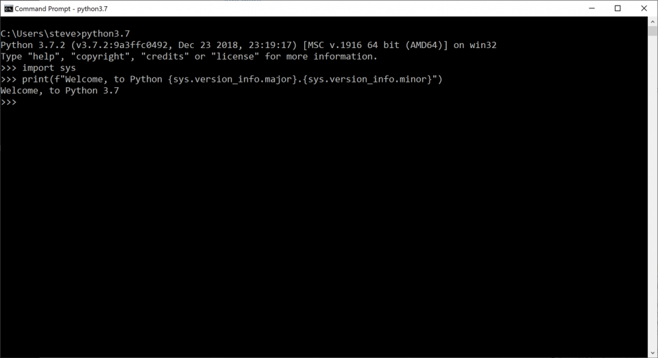 Python dành cho Windows 10 đã có thể được tải từ Microsoft Store