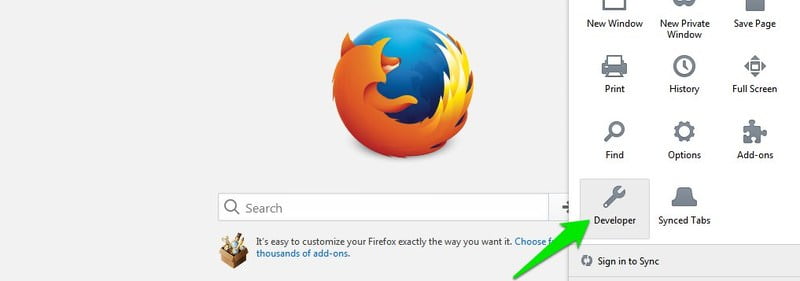 Bật chế độ ngoại tuyến trong Firefox