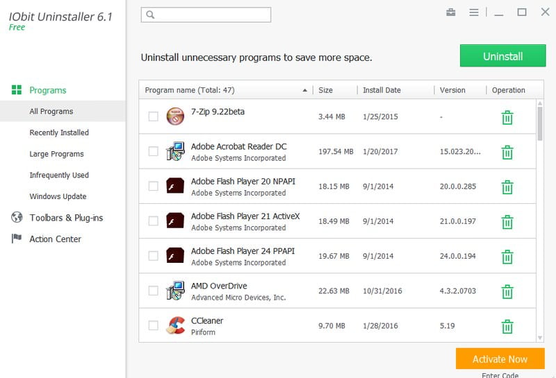 IObit Uninstaller