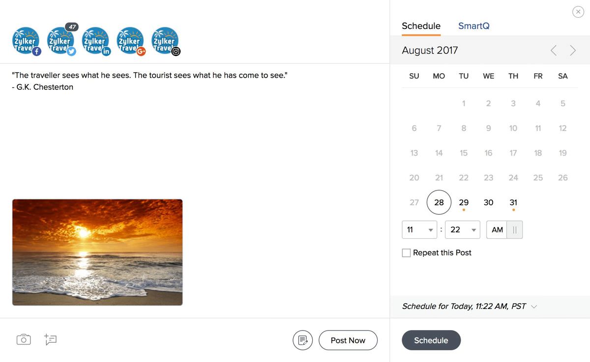 Zoho Social