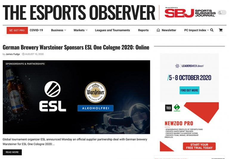10 trang web dành cho tin tức eSport mới nhất