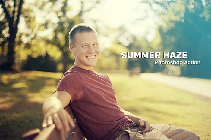 Free Summer Haze Photoshop Action