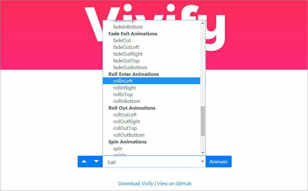 Vivify - Thư viện animation CSS độc đáo 1