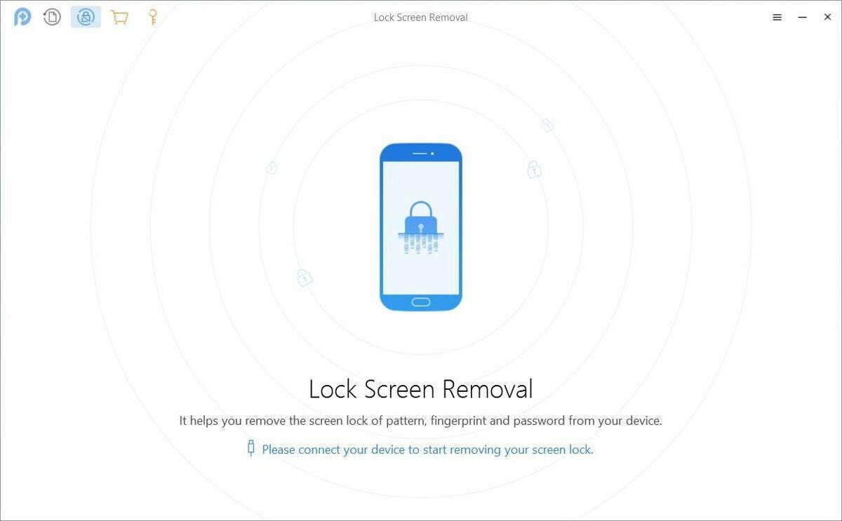 Cách mở khóa Android nếu bạn quên mật khẩu 3 PhoneRescue có tính năng xóa màn hình khóa cho Android