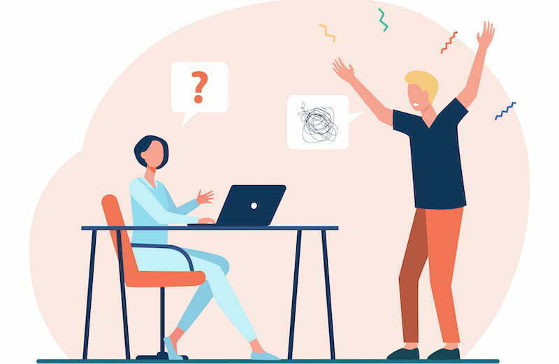 Năm tình huống khó xử khi bạn mới làm nhân viên mới 2 người mới-mắc-lỗi