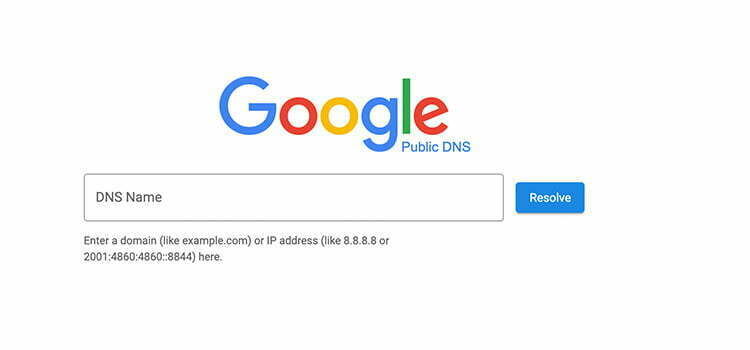 DNS Google