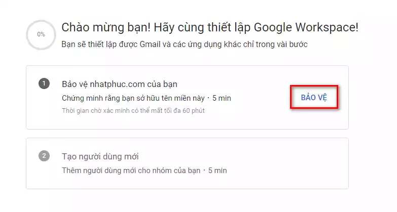 Cách sử dụng Gmail với tên miền tùy chỉnh của bạn 9