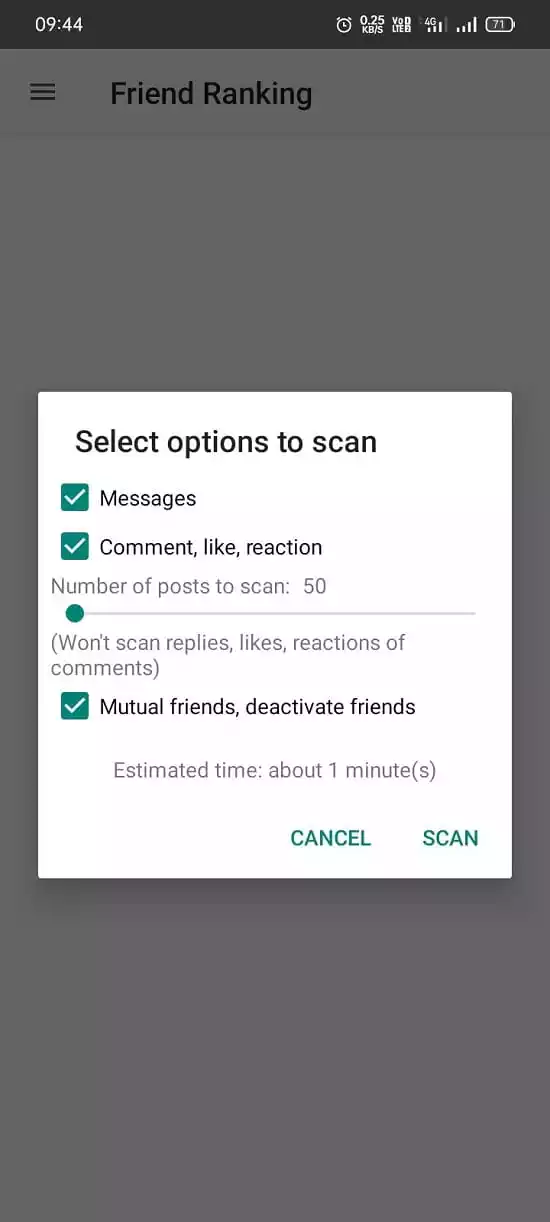 Cách xoá bạn bè ít tương tác trên Facebook