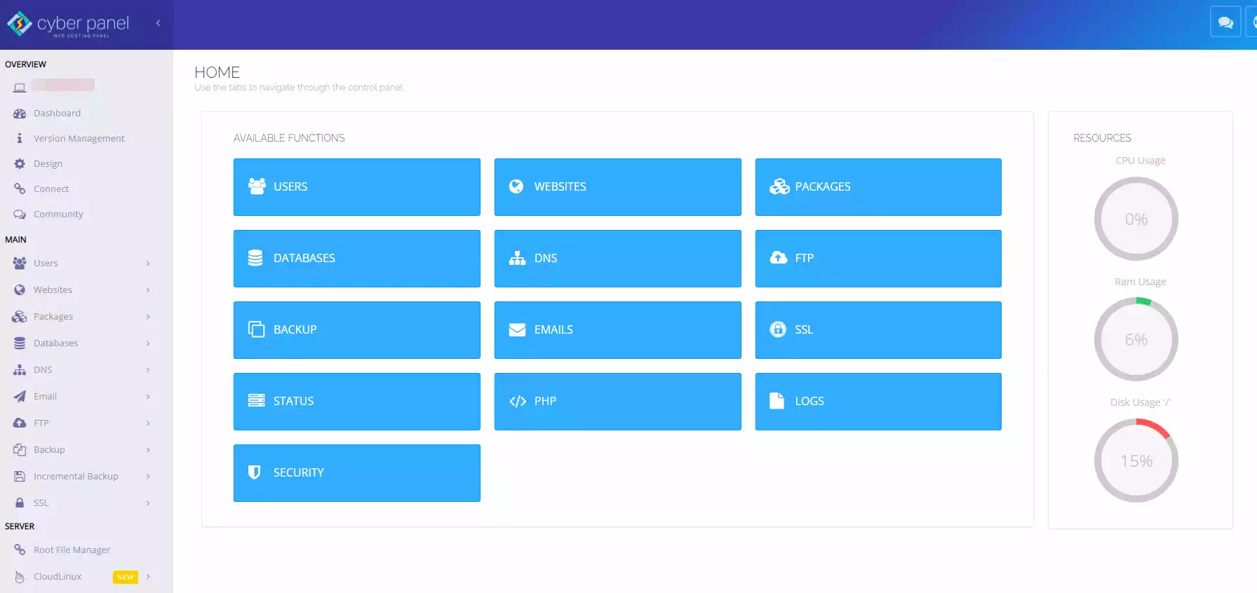 Cách cài đặt CyberPanel trên CentOS 7 8