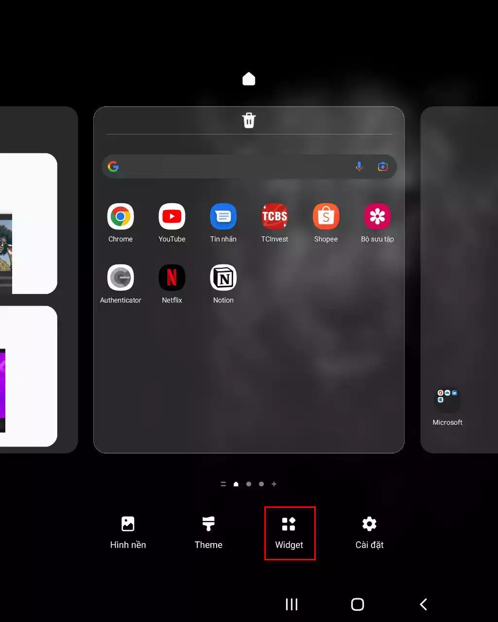 Cách sử dụng widget Notion trên Android