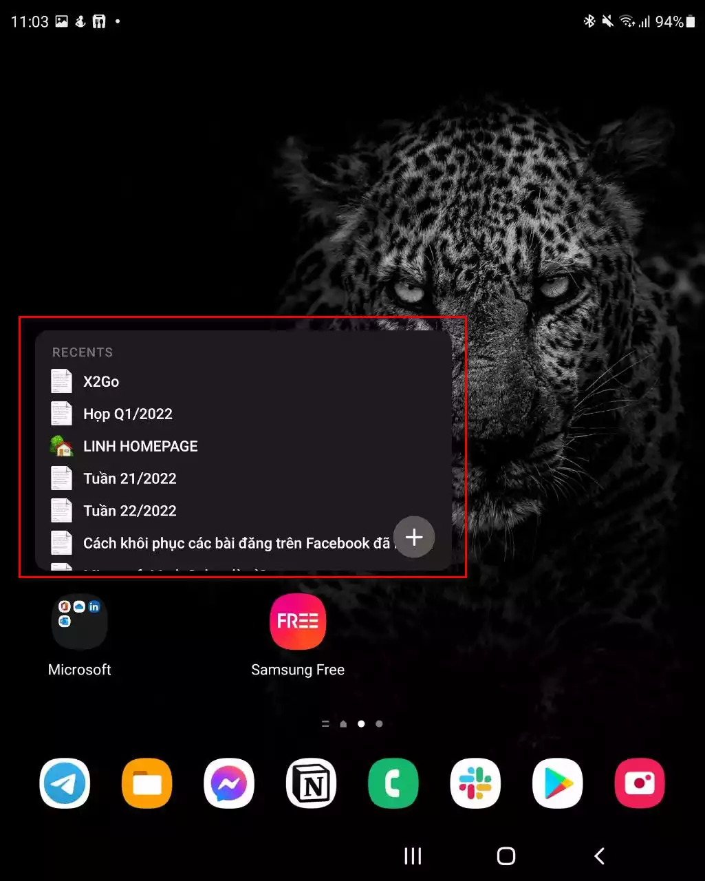 Cách sử dụng widget Notion trên Android 3