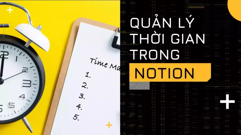 6 công cụ giúp bạn theo dõi thời gian trong Notion