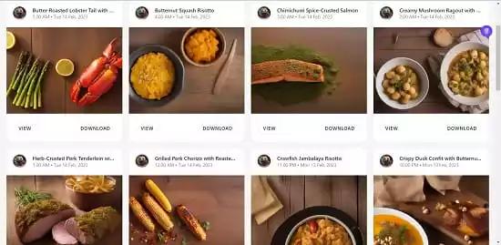 AI Food Robot: Tìm công thức và ảnh chụp thức ăn dựa trên AI
