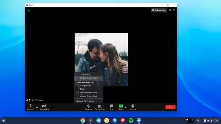 Cách sử dụng Zoom trên Chromebook