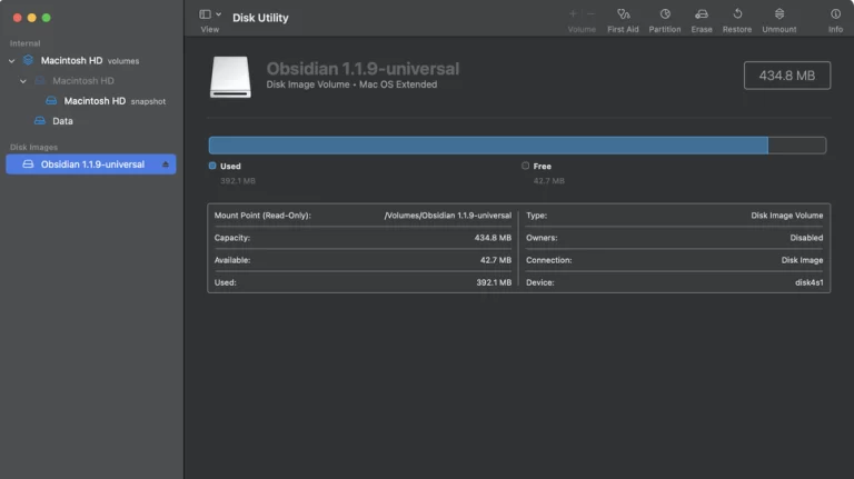 Làm chủ ổ đĩa ngoài của máy Mac với Disk Utility