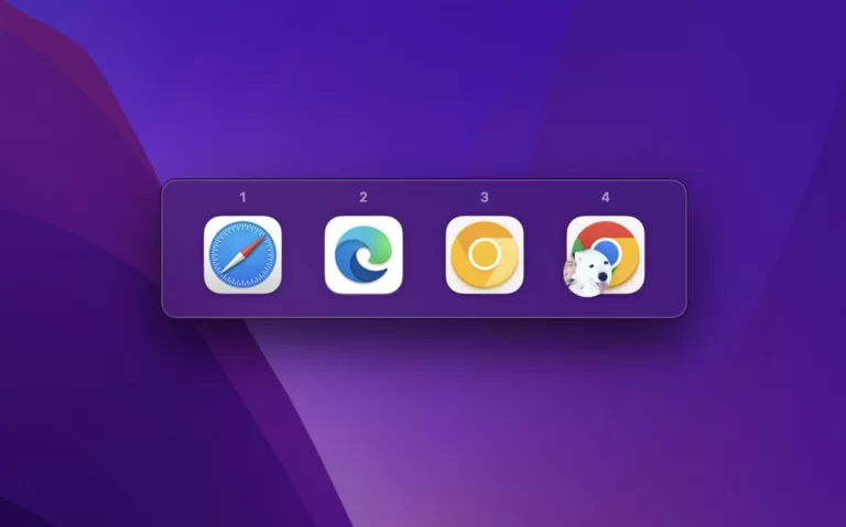 Velja: dễ dàng chuyển đổi trình duyệt trên macOS