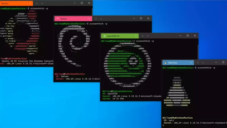 Cách sao lưu và khôi phục Windows Subsystem for Linux (WSL)