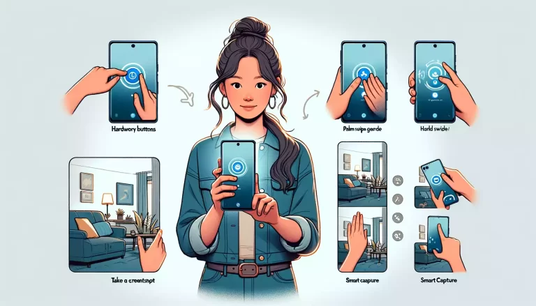 Cách chụp màn hình trên điện thoại Samsung