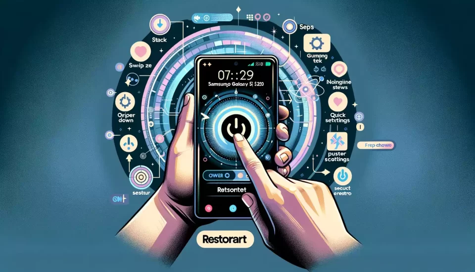 Cách khởi động lại điện thoại Samsung