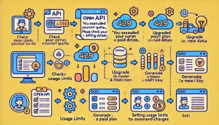 Cách khắc phục lỗi OpenAI API Error 429: "You exceeded your current quota, please check your plan and billing details" 5