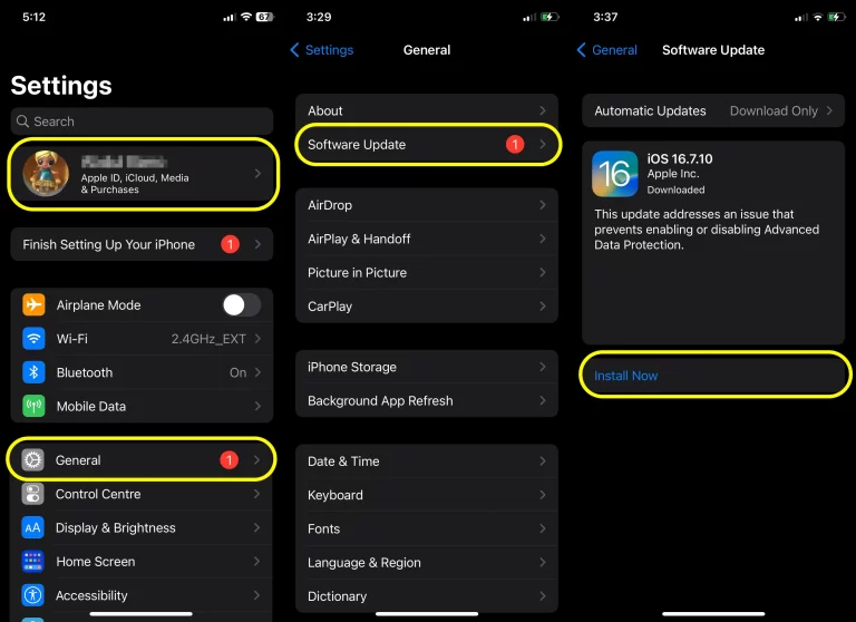 Cách đồng bộ iPhone với iCloud để bảo vệ dữ liệu
