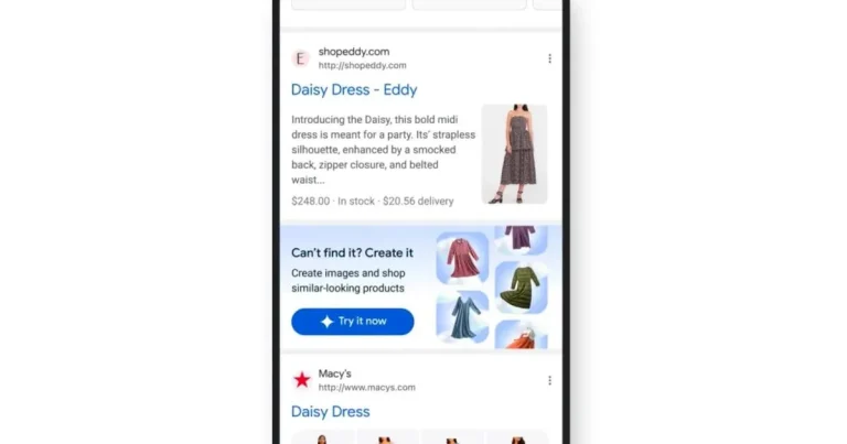 Google AI sẽ biến ý tưởng thời trang của bạn thành mẫu thực tế cho việc mua sắm