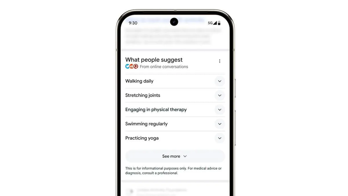 Google sử dụng AI để hiển thị thông tin y tế từ cộng đồng