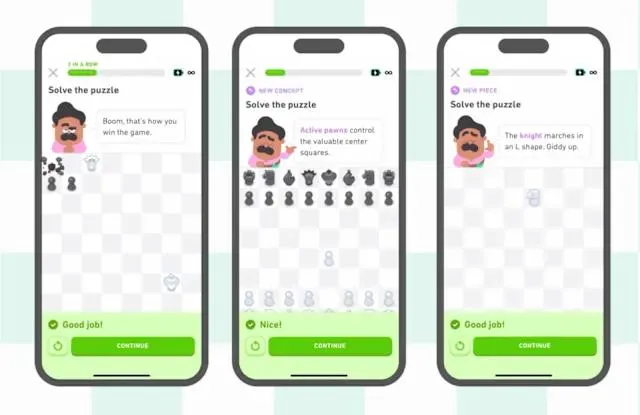 Duolingo giới thiệu khóa học cờ vua mới cho người mới bắt đầu