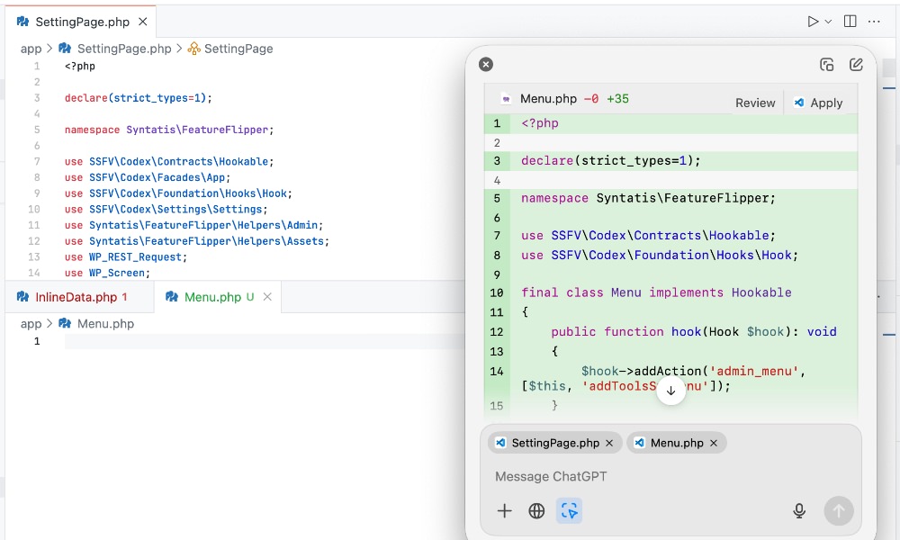 Cách sử dụng ChatGPT với Visual Studio Code để nâng cao hiệu suất làm việc 5