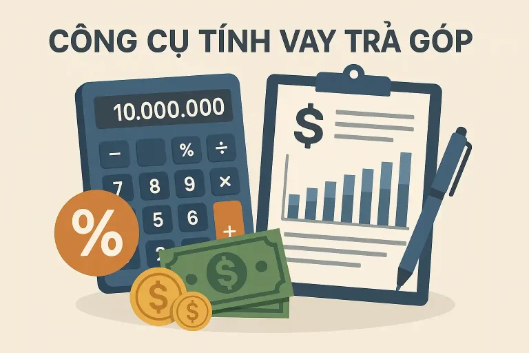 Công cụ tính vay trả góp