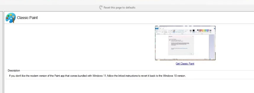 Cách tùy chỉnh Windows 11 với Winaero Tweaker 4